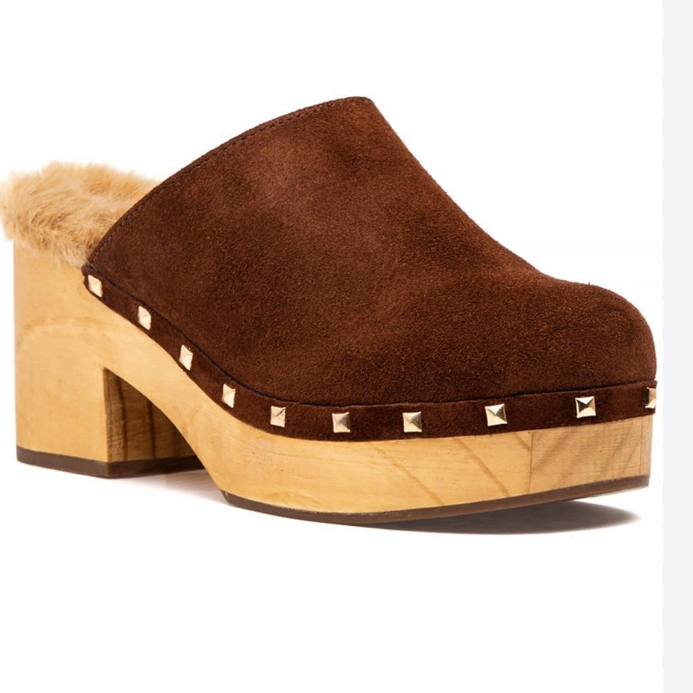 Steve Madden Brooklyn Studded Clogs - Picture 1 of 7
